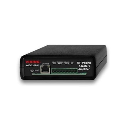 Viking Electronics Viking Electronics VK-PA-IP SIP Multicast Paging Adapter Amplifier VK-PA-IP